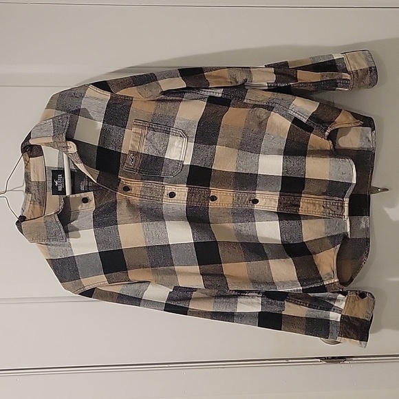 Hollister Other - HOLLISTER Men's plaid flannel button-down shirt